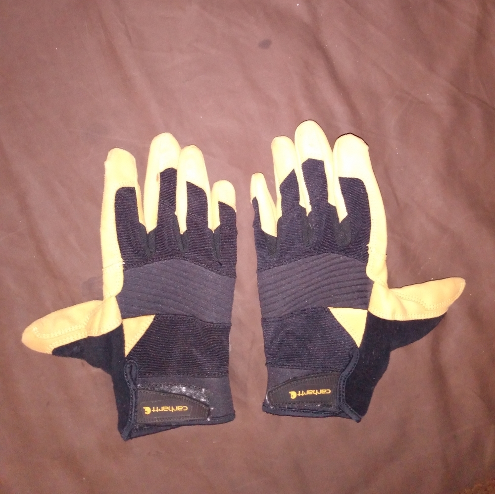 Carhartt leather gloves